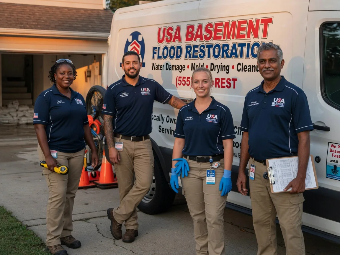 Basement Flood Cleanup company in Brussels, WI